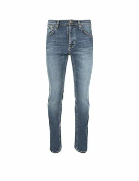 Jeans Slim Fit Grim Tim blau 33/L36 Herren - Nudie Jeans - FashionsVida