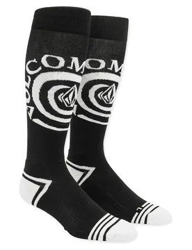 Chaussettes Longues Spiral Black EU 46-49 - Volcom - FashionsVida