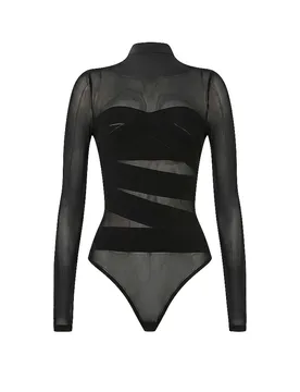 Body INFINITE WRAP black / black schwarz S damen - Wolford - FashionsVida