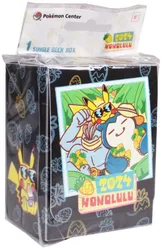 Pokemon World Championships 2024 Honolulu Pikachu, Snorlax, & Machamp Pokemon Center Deck box