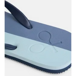 Chanclas de hombre raqueta bicolor