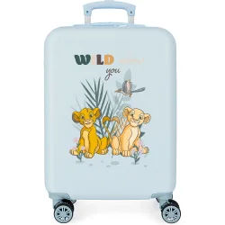 Maleta de cabina infantil Before the Bloom Rey León rígida con capacidad de 32L