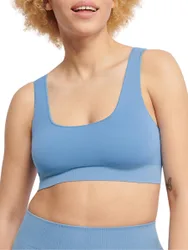 Womens Ever Infused Camomile Top - Blue - Size X-Small