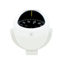 C12-003 Bracket Mount Compass Flat Card White One Size unisex