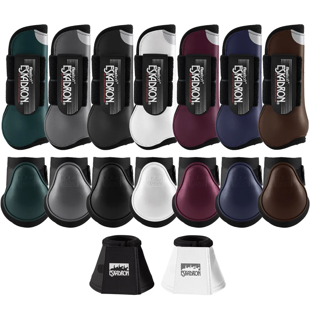Er-Set Gamaschen FlexiSoft FULL darkbrown black XL - Eskadron - FashionsVida