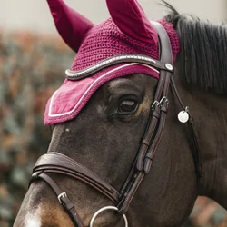 Fliegenhaube WELLINGTON VELVET fuchsia