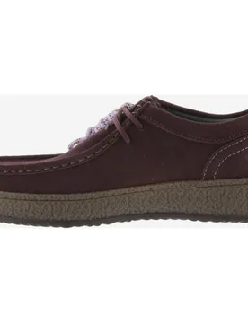 Mocasines de mujer de serraje con doble cordón - Victoria - FashionsVida