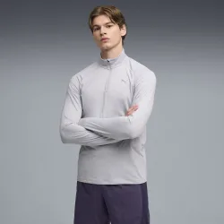 Cortavientos de Running de Hombre RUN VELOCITY CLOUDSPUN 1-4 ZIP