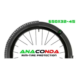 Kit antiforatura MTB mousse salsicciotto interno ANACONDA GRAVEL 650