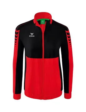 Sweat-shirt à Zip Six Wings Presentation Red / Black 40 - Erima - FashionsVida