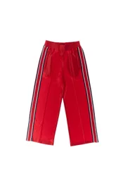 IDO Pantalone in acetato LAMPONE L