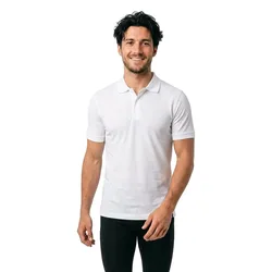 Polo à Manches Courtes Crossover 20183 White XS