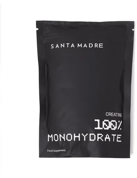 Creatina In Polvere Sapore Neutro 600g Black - Santa Madre - FashionsVida