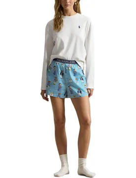 Bóxer short mujer de algodón bear - Polo Ralph Lauren - FashionsVida