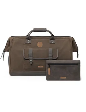 Cabaïa - Sac de voyage 36L - Duffle Bag Soyo 36L - Marron - CABAÏA - FashionsVida
