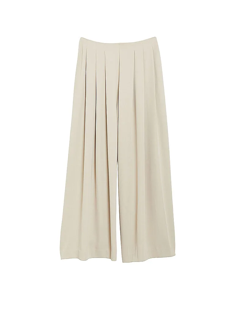 Comma Marlenehose beige 40 - Comma - FashionsVida