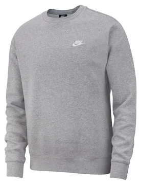 Mens M Nsw Clb Crw T In Dk Grey Heather - Size X-Large - Nike - FashionsVida