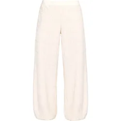 Pantalones anchos de punto estilo globo de mujer