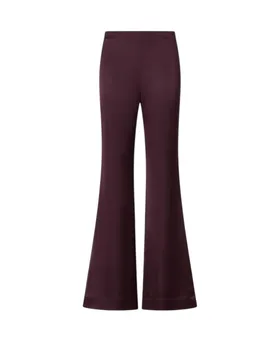 Pantaloni donna - pinolo pantalone satin - bordeaux - PINKO - FashionsVida