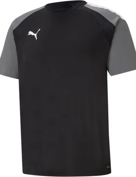 Mens Teampacer Jersey T-Shirt In Black/pearl/wht - Size X-Small - Puma - FashionsVida