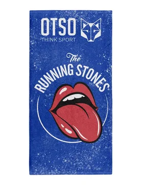 Serviette Running Stones Blue Blue One Size - OTSO - FashionsVida