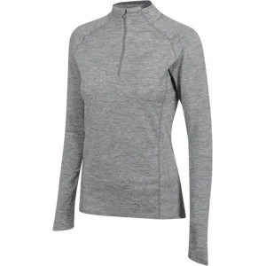 Train Elite Mid Lsz Langarmshirt Damen Grau Gr. 40 - Inov-8 - FashionsVida