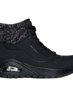 Baskets Uno Rugged Black Duraleather / Sweater Knit EU 40 - Skechers - FashionsVida