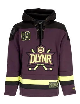Felpa Tipo Hockey Uomo Goat Hockey Hoodie Purple - DOLLY NOIRE - FashionsVida