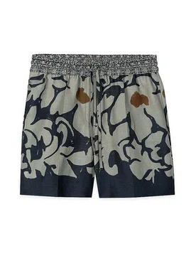 Pantalones cortos azul oscuro 40 - Luisa Cerano - FashionsVida