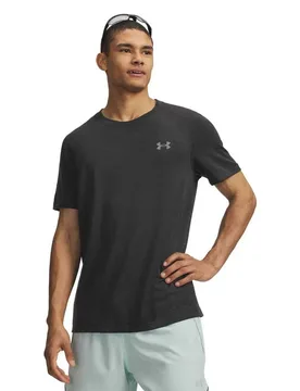 Maglietta A Maniche Corte Wool Run Black M - Under armour - FashionsVida