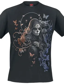 T-Shirt - GOTHIC GRACE - T-Shirt - S bis XXL - für Männer - Größe S - schwarz - Männer - male - Spiral - FashionsVida