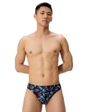 Printed Swimming Brief Firework Burst / Black UK 32 Men - Speedo - FashionsVida