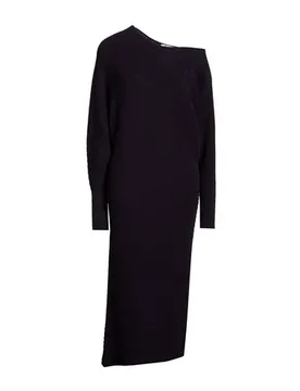 Vestido midi Mujer Azul noche 38 Mujer - philosophy - FashionsVida