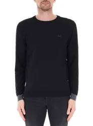 SUN68 Maglia misto lana NERO L