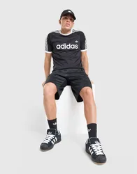 Adicolor Classics 3-Stripes Ringer T-Shirt - Herren, Schwarz - male - Size: S