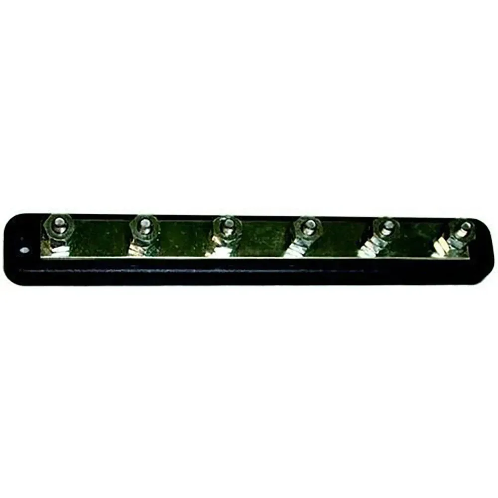 Dc Common Busbar With 6 Terminals 150a 48v Grey 31 x 231 mm unisex - Goldenship - FashionsVida