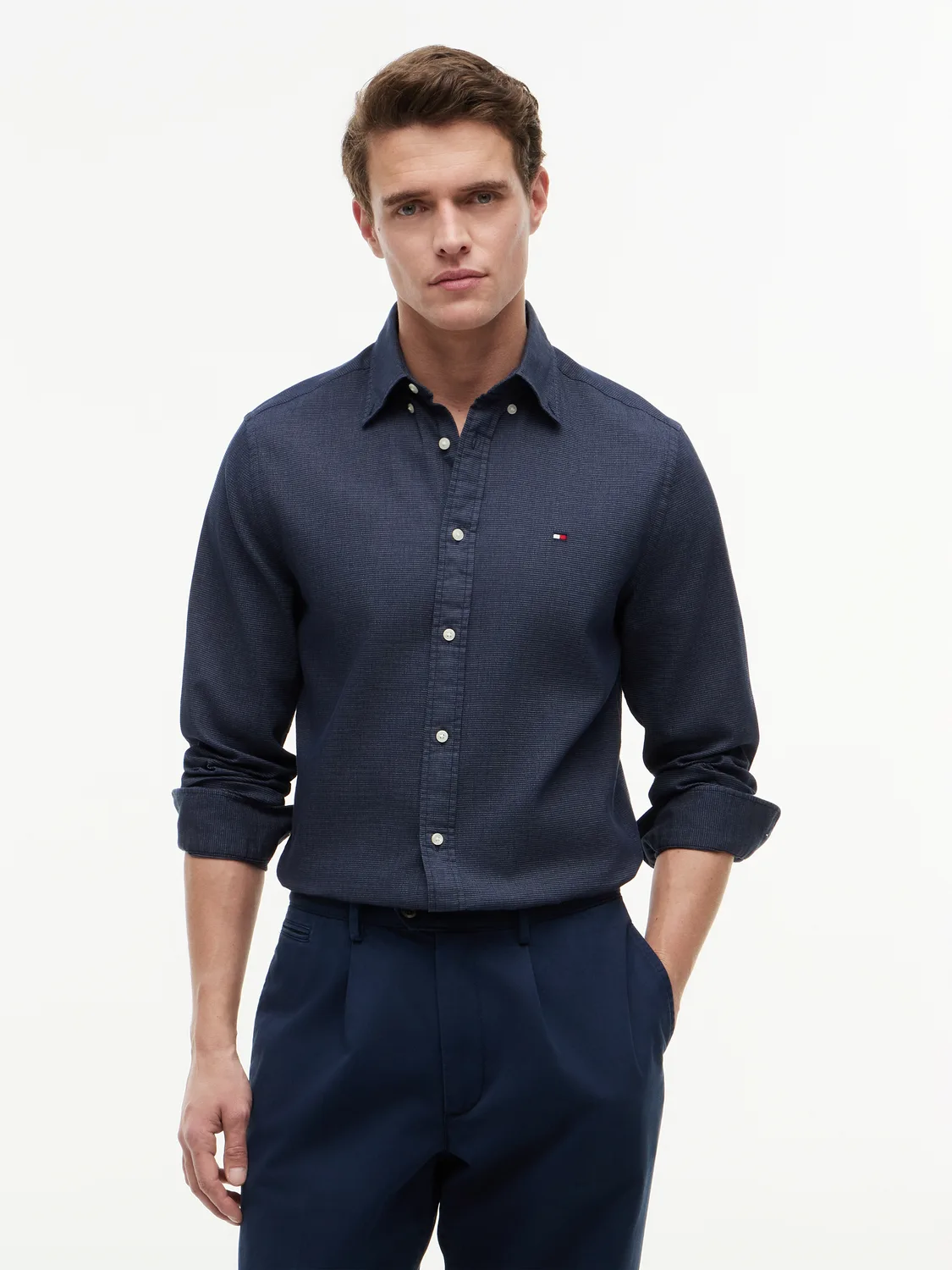 FLEX POP MINI DOBBY RF SHIRT male - XL - FashionsVida