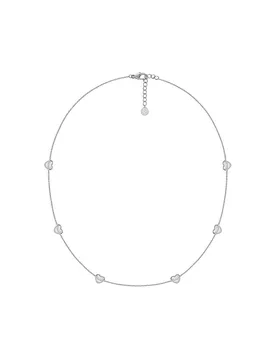 Collana BARLEY NECKLACE MULTI Steel argento - Edblad - FashionsVida