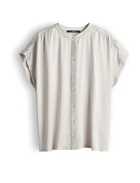 Chemise KORALIE DETAIL crème 36 - someday - FashionsVida