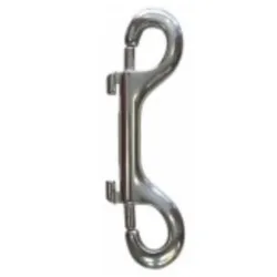 Moschettone Double Medium Steel 10 Units
