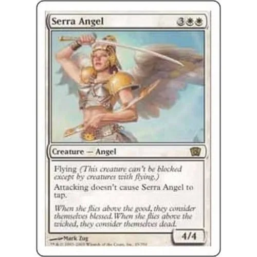 Serra Angel (foil) 8th Edition - Magic: The Gathering - FashionsVida