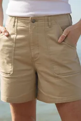Women's Twill Shorts - - Size: 12