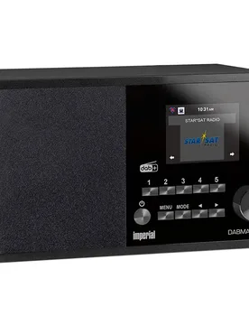 Radio Portable Dabman I150 Black One Size unisex - Imperial - FashionsVida
