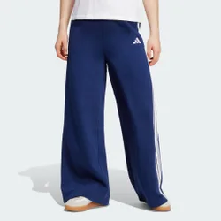 Pantaloni 3-Stripes Fleece Wide XS Dark Blue