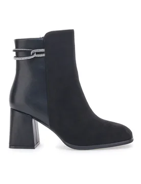 Stivaletti con Tacco Neri 361 37 - FIRST LADY - FashionsVida