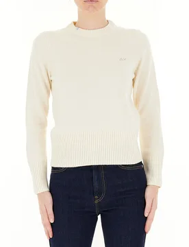 SUN68 Maglione misto lana BIANCO M - Sun68 - FashionsVida