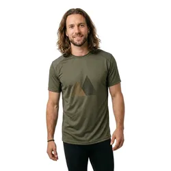Maglietta A Maniche Corte Mtb Essential Army Green