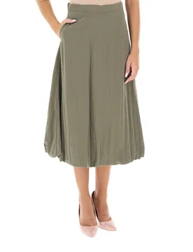 Gonna a palloncino VERDE OLIVA 44 - EMME MARELLA - FashionsVida