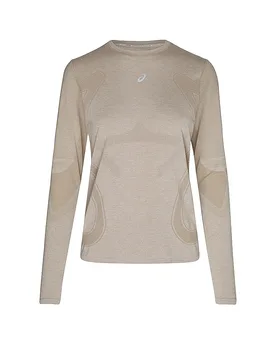 Maglietta da running senza cuciture Road da donna cammello L - Asics - FashionsVida