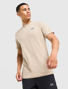 Mens Maglia Small Logo - Beige, beige beige Uomo taglia XXXL - Under armour - FashionsVida
